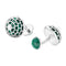 Montblanc Meisterstuck Cufflinks with Malachite Stone - 1